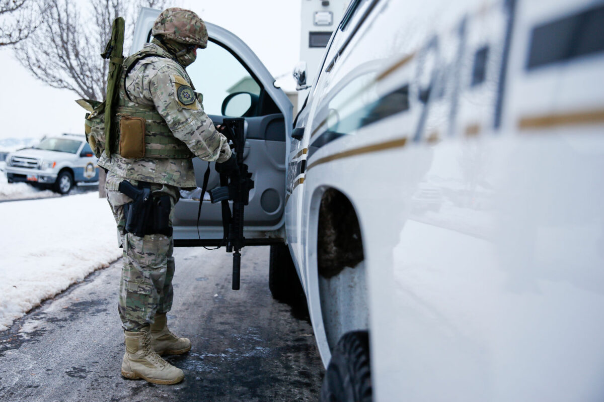 Eagle Mountain standoff ends in suicide, man connected to possible Orem